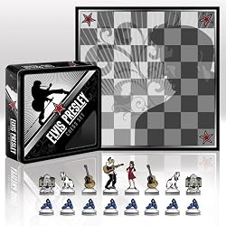 Elvis Chess Set - In Collector's Tin