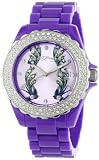 51hgfyor6zL. SL160  Ed Hardy Womens RX PU Roxxy Purple Watch