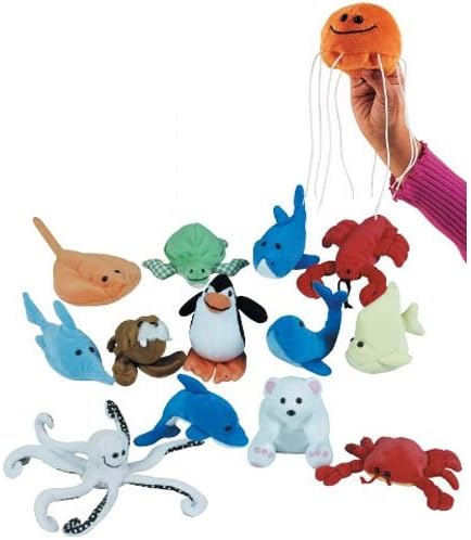 Ocean Finger Puppets (Set of 14)
