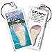 Bahamas FootWhere Souvenir Key Chain