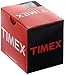 Timex Unisex Weekender Stripe Slip Through Nylon Strap Watch, Black/Gray
