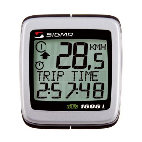 SIGMA BC1606L CADENCE DTS Double Wireless Bicycle Speedometer