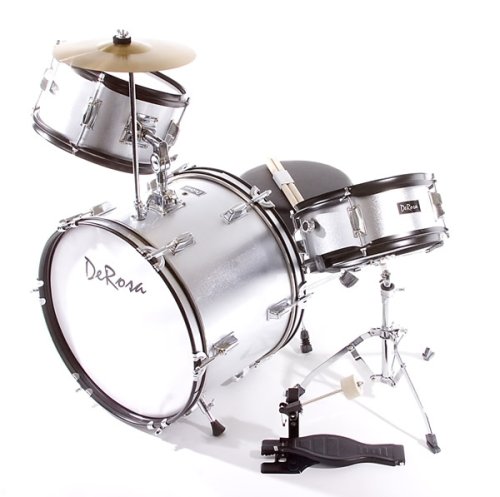 DeRosa Bridgecraft Child/Kids Drum Set - DRM 316 -BLUE