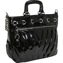 KATHY Van Zeeland Pretty Pleats Handheld Tote