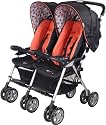 Combi Twin Sport 2 Side by Side Double Stroller - Apricot