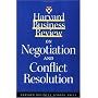 Harvard Business Review on Negotiation and Conflict Resolution ("Harvard Business Review" Paperback)