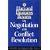 Harvard Business Review on Negotiation and Conflict Resolution ("Harvard Business Review" Paperback)