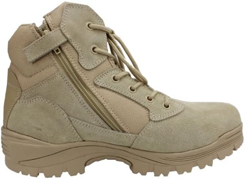 6" Ryno Gear Tactical Combat Boots (Beige)