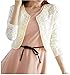 TOP OneWomen's Lace Shrug Bolero Cardigan Party Long Sleeve Floral