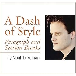 A Dash Of Style  Paragraph and Section Breaks