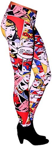 FunLeggings Comic Graphic Leggings - Size S/M