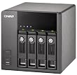 Qnap TS-410 NAS-System ohne Festplatten (4-Bay, iSCSI, SATA II, USB, eSATA, Ethernet) schwarz