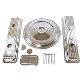 Racer Performance 1988-92 Chevy GMC 5.0L & 5.7L Truck Chrome Steel Engine Dress... by Racer Performance