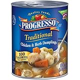 Progresso Soups Traditional Soup, Chicken and Herb Dumplings, 18.5 Ounce