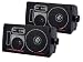 Bass Reflex 3-Way Box Speakers