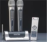 Enter-tech Eg-18000sp Magic Sing Mic Karaoke Microphone 1,573 Spanish Songs  2 Wireless Mic