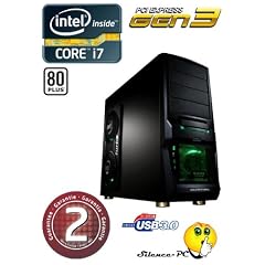 ANKERMANN-PC i7 2600K (4x3,40GHz) | EVGA GeForce GTX 570 HD Superclocked, 1.25GB GDDR5 | 16GB RAM DDR3 PC1600 | 1TB HDD SATA3 | Cardreader 75in1 | MSI Z68A-G43 (G3) Gen3 Pci-e 3.0 | 24xDVD-Writer | USB 3 | Netzteil Coolermaster 600W | Case RAPTOR 0300NG | PC mit 2 Jahre echte GARANTIE