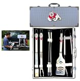 Fresno State Bulldogs 8 Piece Barbeque Tool Set w/ Case