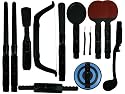 Nintendo Wii Sports Resort 15 in 1 Zubehör Set schwarz