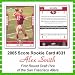 Score San Francisco 49Ers Alex Smith 2005 Rookie Card Number:5