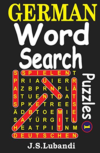 german word search puzzles volume 1 german edition