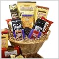 Chocolate and Coffee Lovers Gourmet Food Gift Basket - A Great Gift idea for Father's Day!