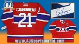 GUY CARBONNEAU Montreal Canadiens SIGNED Hockey JERSEY