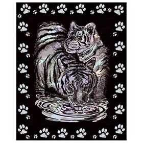 OZ international - PP41324 - Kit de Loisir Cr�atif - Scraper Nacre Le Tigre Du