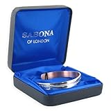 Sabona Windsor Silver Plated Copper Bracelet - Medium