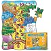 The Learning Journey Puzzle Doubles Puzzle & Poster Series Counting Zoo Floor Puzzle