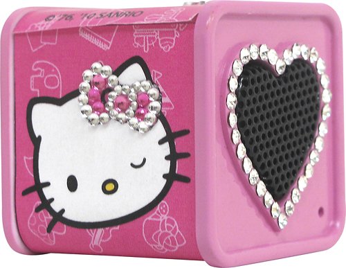 Hello Kitty 12709-HK Rhinestone Dice Speaker