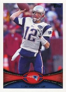 Tom Brady 2012 Topps Mint Condition Card #440 Picturing This New England Patriots Star Quarterback in His White Game Jersey Releasing a Pass, Shipped in a Protective Screwdown Holder!