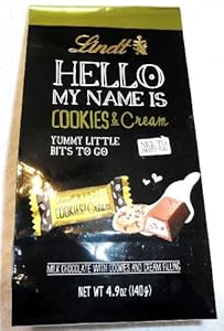 Lindt Hello Cookies & Cream Bag