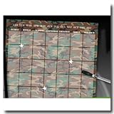 Jotz Camouflage Camo Dry Erase Calendar