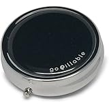 gopillable Black Pill Box for Pocket or Purse