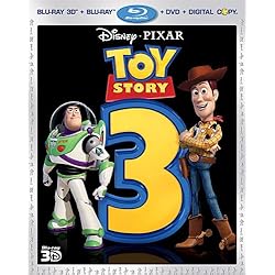 Toy Story 3 (Five-Disc Combo: Blu-ray 3D/Blu-ray/DVD + Digital Copy)