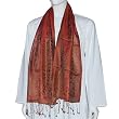 Scarfs Mens Accessory Silk Dad Gifts Idea 14 x 64 inches (ssmf018)