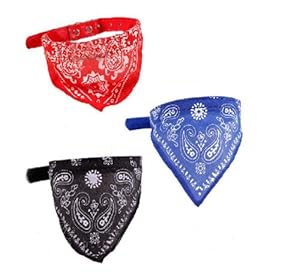 Lovely Small Adjustable Pet Dog Cat Triangle Bandana Scarf Collar Neckerchief