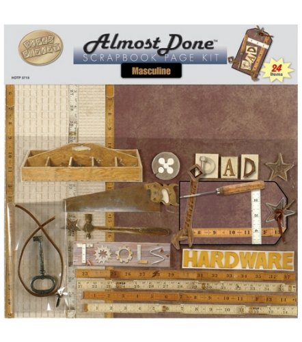 Almost Done Page Kits - Masculine