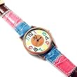 Color Stitched Band Fashion Watch
