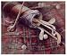 Antique Golf Clubs by Barbara Shipman. Size 25.85 inches width by 18.98 inches height. High Quality Art Poster Print