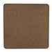 House, Home and More Skid-Resistant Carpet Indoor Area Rug Floor Mat - Toffee Brown - 3 Ft X 3 Ft - Non Slip Rubber Backing, Stain Resistant, Dog Friendly, Living Room Bedroom Kitchen Entryway