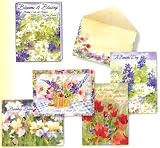 Blossoms & Blessings Mini Greeted Greeting Card Assortment by Judy Buswell