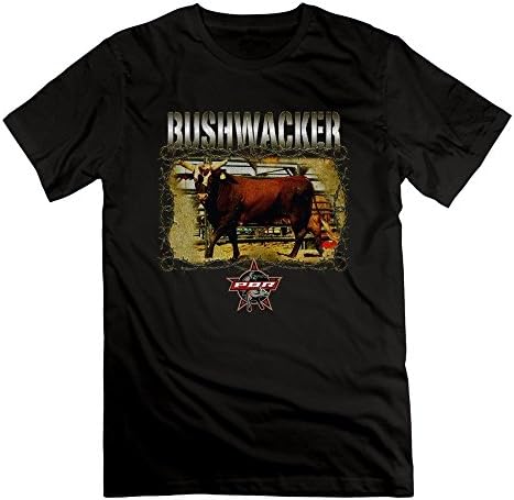 TNYD Man's PBR Professional Bull Riders Bushwacker Cow Boy Tshirt Black XL