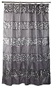 Popular Bath "Sinatra Silver" Shower Curtain