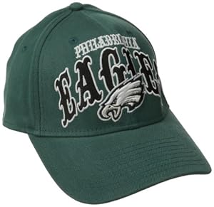 NFL Philadelphia Eagles Curve Classic 39Thirty Flex Fit, Medium/Large