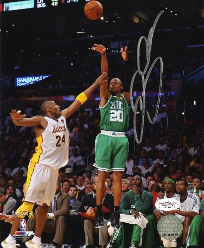 Ray Allen Boston Celtics Autographed 8x10 Photo JSA