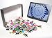 Photo Jigsaw Puzzle of Tinted SEM of crown wheel from Incabloc watch from Science Photo Library