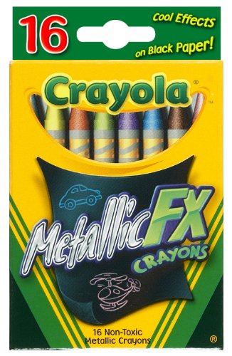 Crayola 16 Count Metallic FX Crayons Crayola 16 Count Metallic FX Crayons