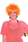 80's Orange Pixie Adult Wig